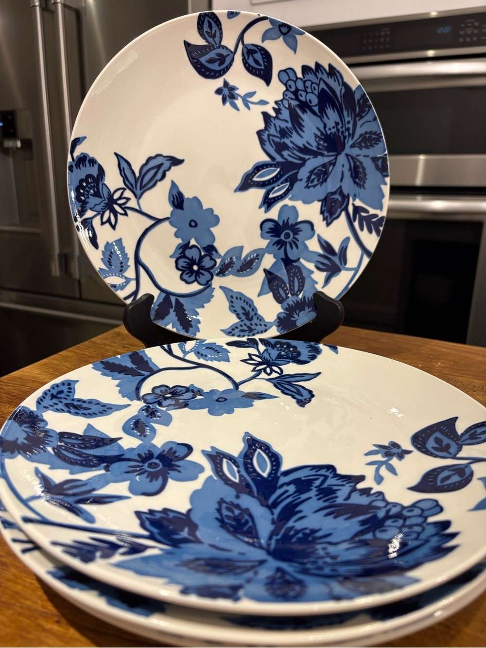 Blue Floral by Royal Norfolk Dinner Plate Set